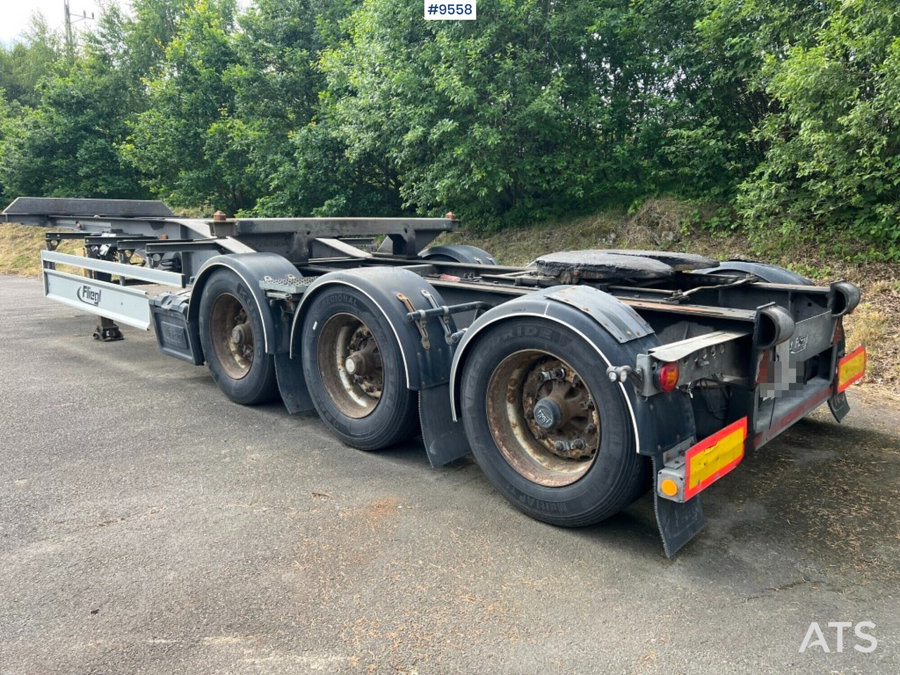 Container link - trailer Fliegl SDS 420 - Remolque portacontenedore/ Intercambiable: foto 4 Container link - trailer Fliegl SDS 420 - Remolque portacontenedore/ Intercambiable: foto 4
