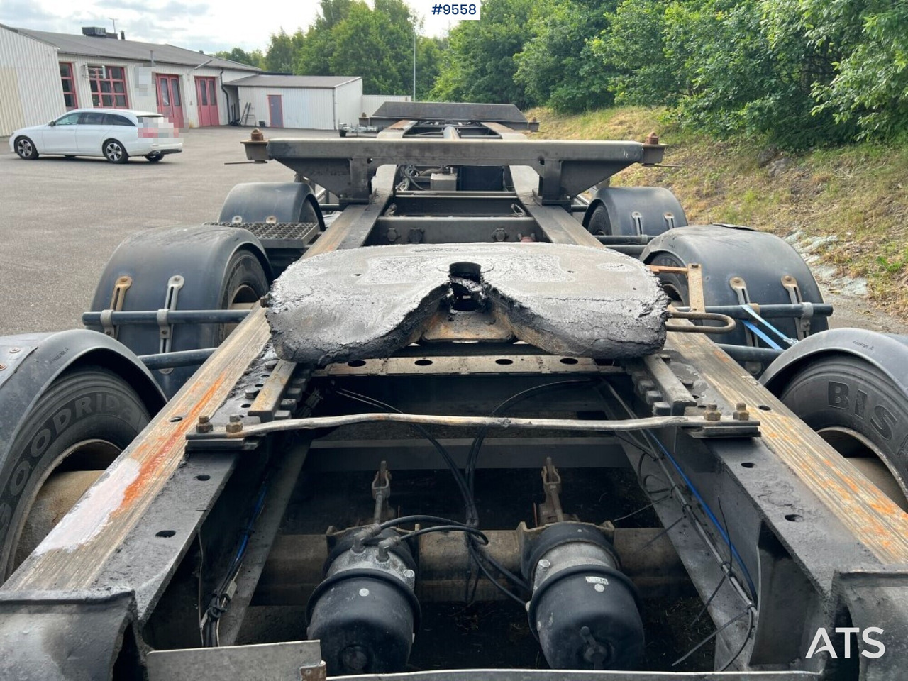Container link - trailer Fliegl SDS 420 - Remolque portacontenedore/ Intercambiable: foto 5 Container link - trailer Fliegl SDS 420 - Remolque portacontenedore/ Intercambiable: foto 5