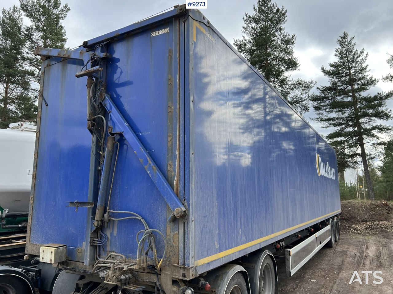 EKSJÖVAGNEN FS 18-18 CHIPPER TRAILER - Remolque caja cerrada: foto 5 EKSJÖVAGNEN FS 18-18 CHIPPER TRAILER - Remolque caja cerrada: foto 5