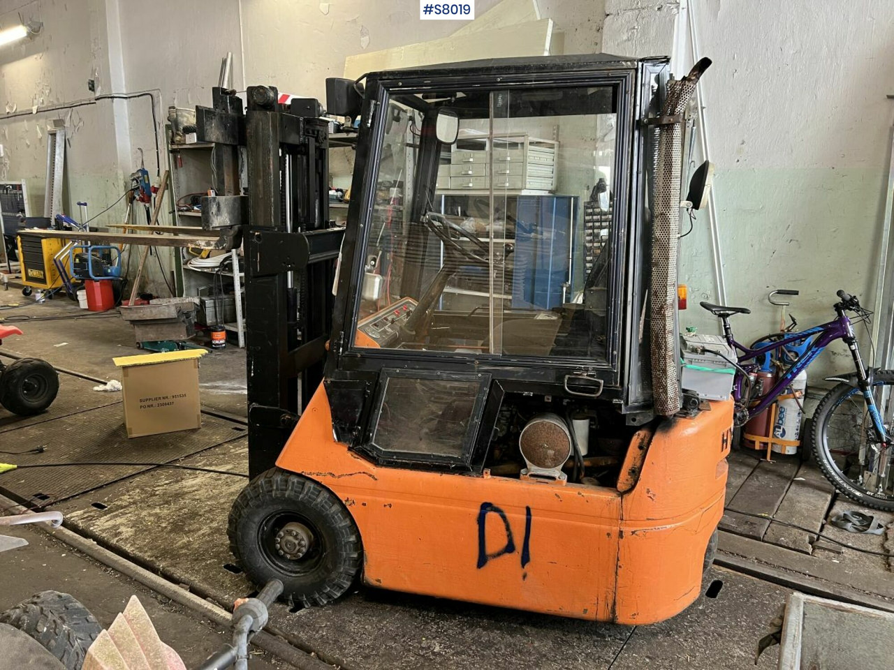 Carretilla elevadora de gas Forklift, Hyster, Petrol powerd: foto 6