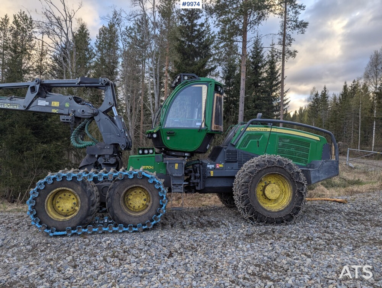 Harvester John Deere 1170G - Procesadora forestal: foto 2 Harvester John Deere 1170G - Procesadora forestal: foto 2