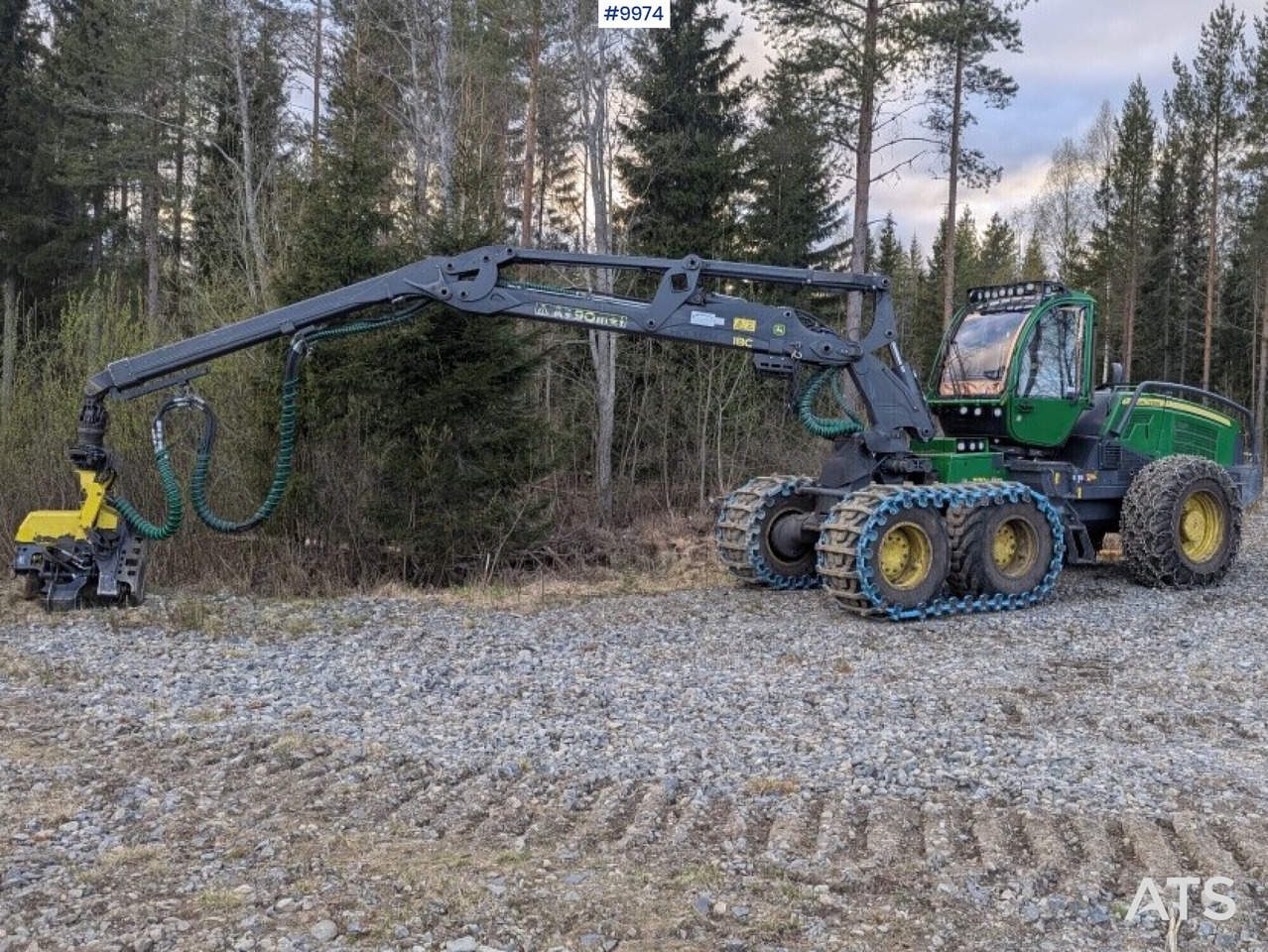 Harvester John Deere 1170G - Procesadora forestal: foto 1 Harvester John Deere 1170G - Procesadora forestal: foto 1