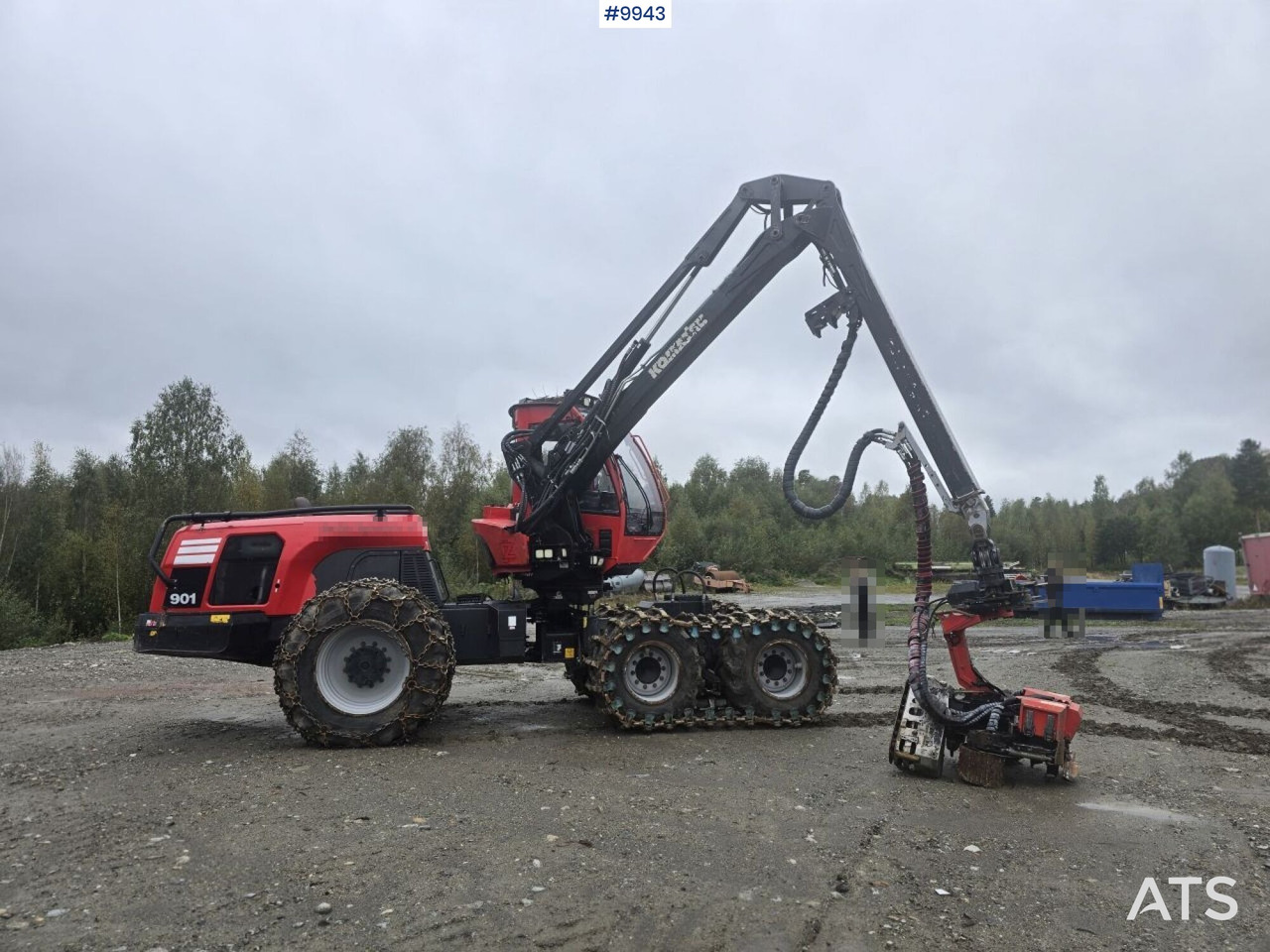 Harvester Komatsu XH901-5 - Procesadora forestal: foto 1 Harvester Komatsu XH901-5 - Procesadora forestal: foto 1