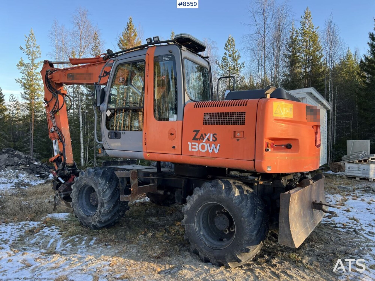 Hitachi ZX130W Wheeled excavator - Excavadora de ruedas: foto 2 Hitachi ZX130W Wheeled excavator - Excavadora de ruedas: foto 2