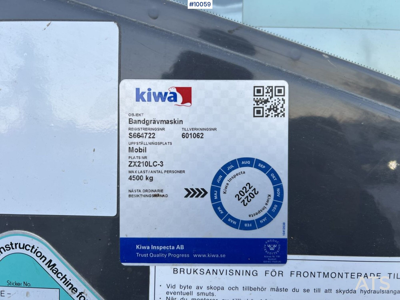 Excavadora de cadenas Hitachi ZX210LC-3 Excavator with rotor and tooth bucket: foto 16