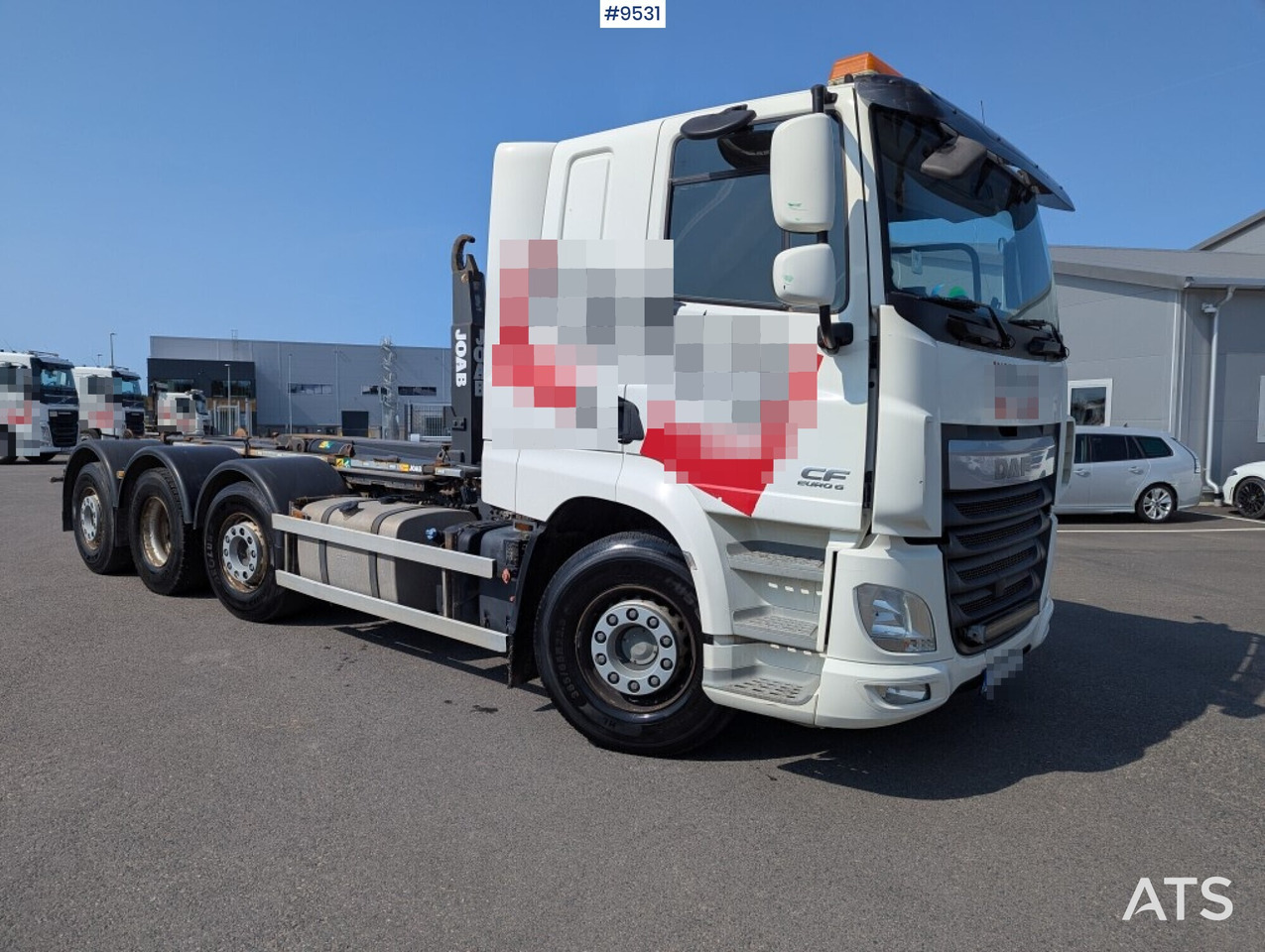 Hooklift Truck Daf FAQ CF510Z 8x2 (SEE VIDEO) - Camión multibasculante: foto 2 Hooklift Truck Daf FAQ CF510Z 8x2 (SEE VIDEO) - Camión multibasculante: foto 2