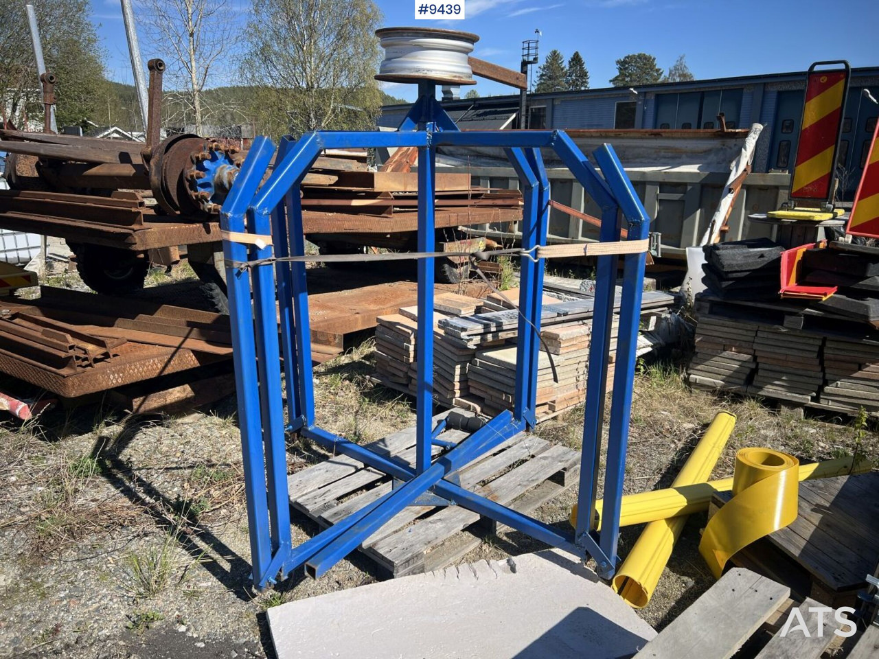 Hose reel for cable trenching - Equipo de construcción: foto 3 Hose reel for cable trenching - Equipo de construcción: foto 3