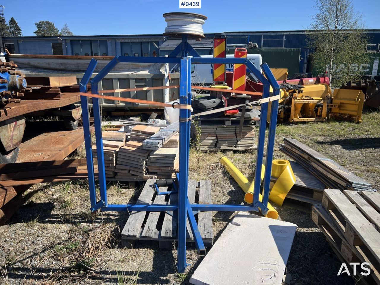 Hose reel for cable trenching - Equipo de construcción: foto 2 Hose reel for cable trenching - Equipo de construcción: foto 2