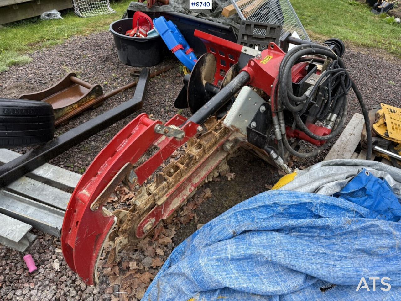 Chain excavator Auger Torque XHD 900 S45 - Implemento para Excavadora: foto 4 Chain excavator Auger Torque XHD 900 S45 - Implemento para Excavadora: foto 4