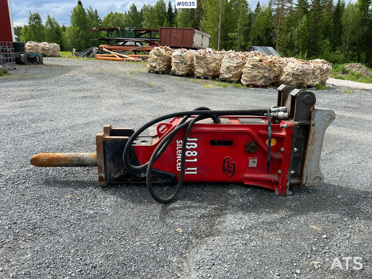 JAB JB81 Hydraulic hammer S70 - Martillo hidráulico para Maquinaria de construcción: foto 1 JAB JB81 Hydraulic hammer S70 - Martillo hidráulico para Maquinaria de construcción: foto 1