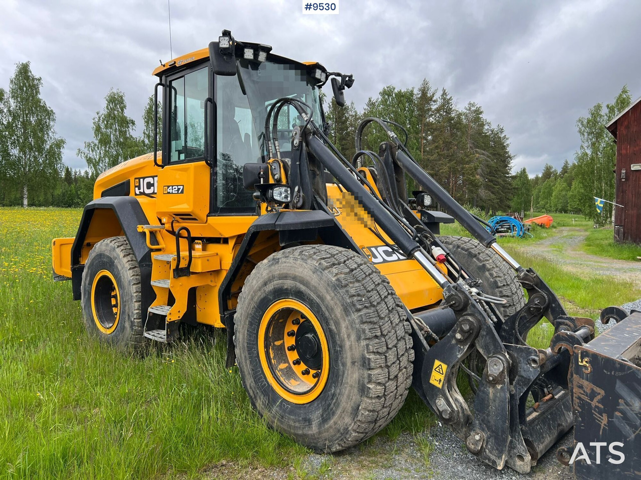 JCB 427 HT Wheel loader with gears - Cargadora de ruedas: foto 1 JCB 427 HT Wheel loader with gears - Cargadora de ruedas: foto 1