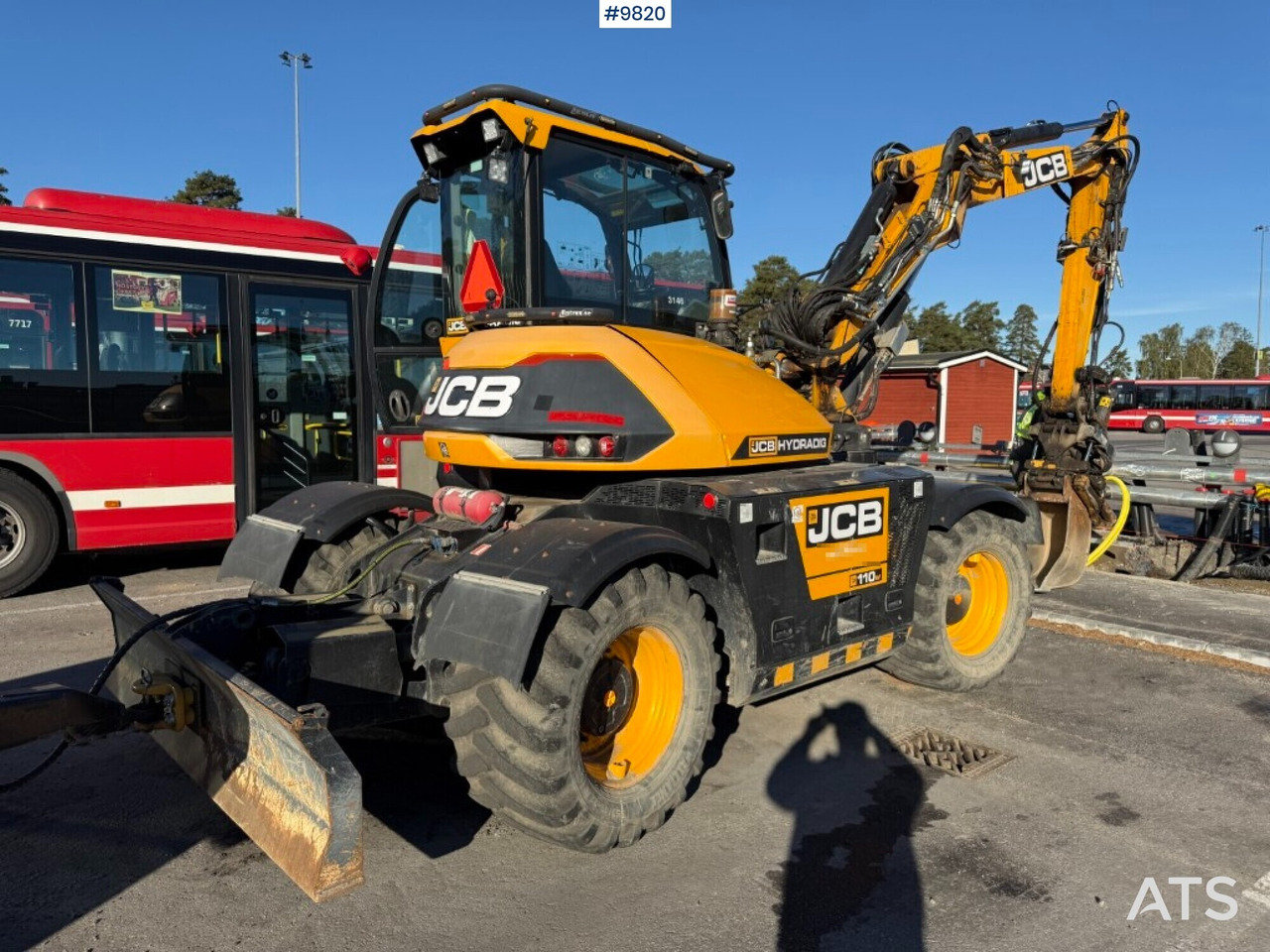 Excavadora de ruedas JCB Hydradig 110w wheel excavator with tiltrotator and attachments: foto 6