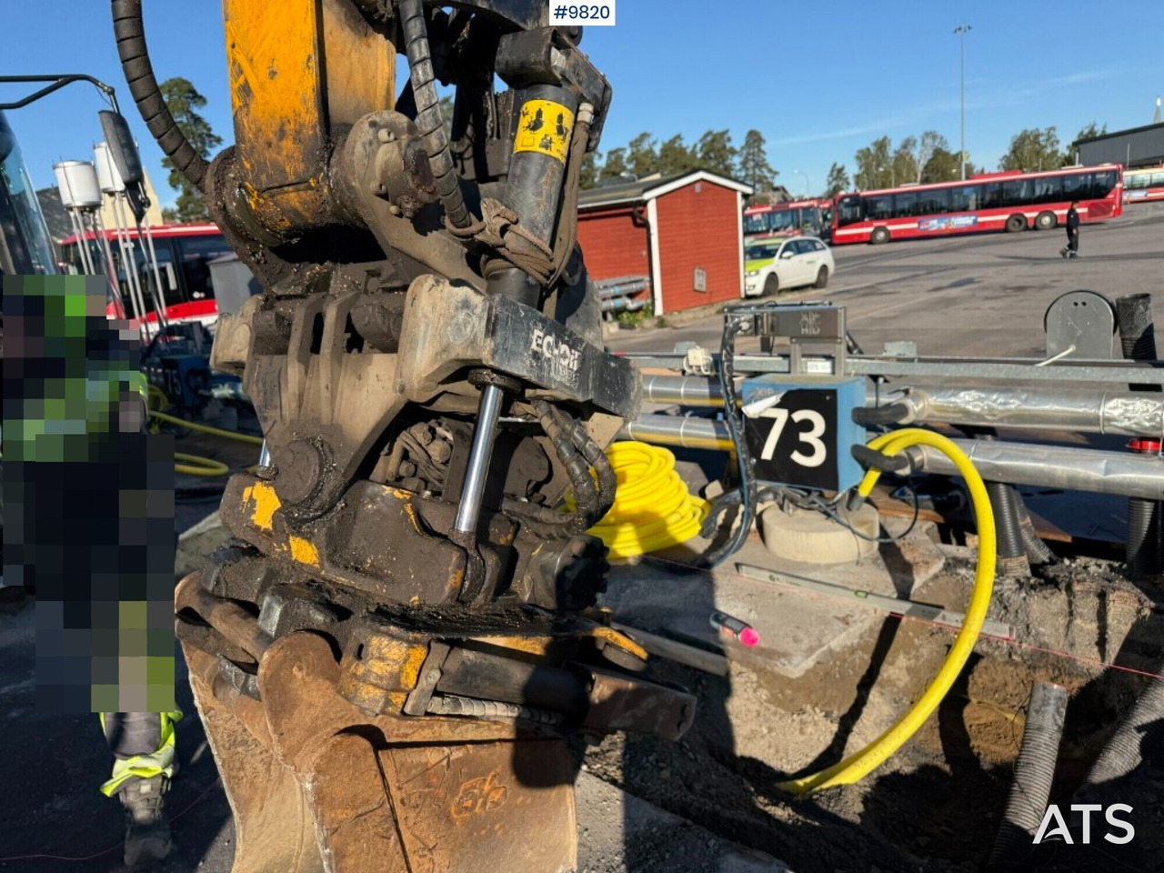 Excavadora de ruedas JCB Hydradig 110w wheel excavator with tiltrotator and attachments: foto 12