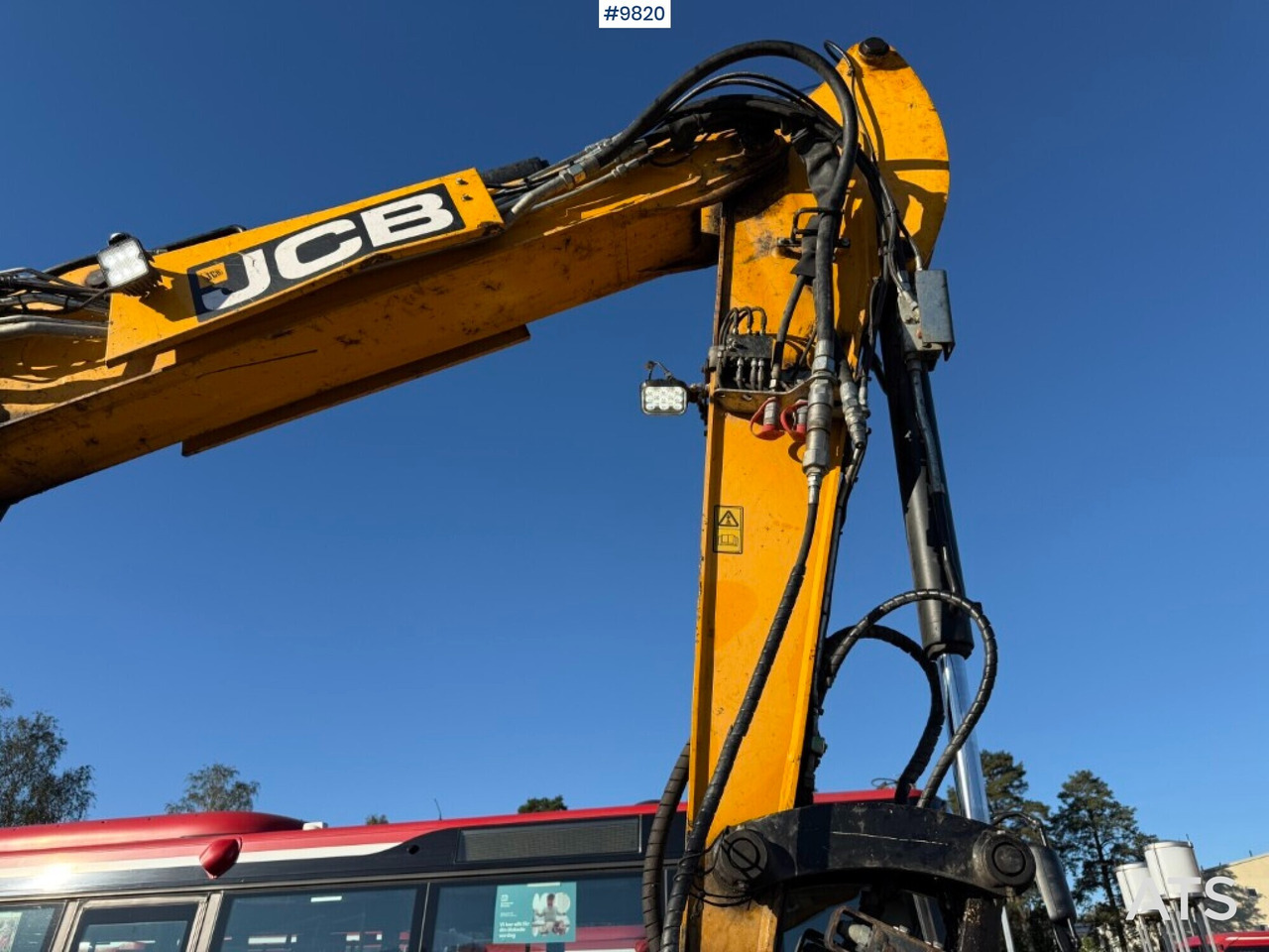 Excavadora de ruedas JCB Hydradig 110w wheel excavator with tiltrotator and attachments: foto 7