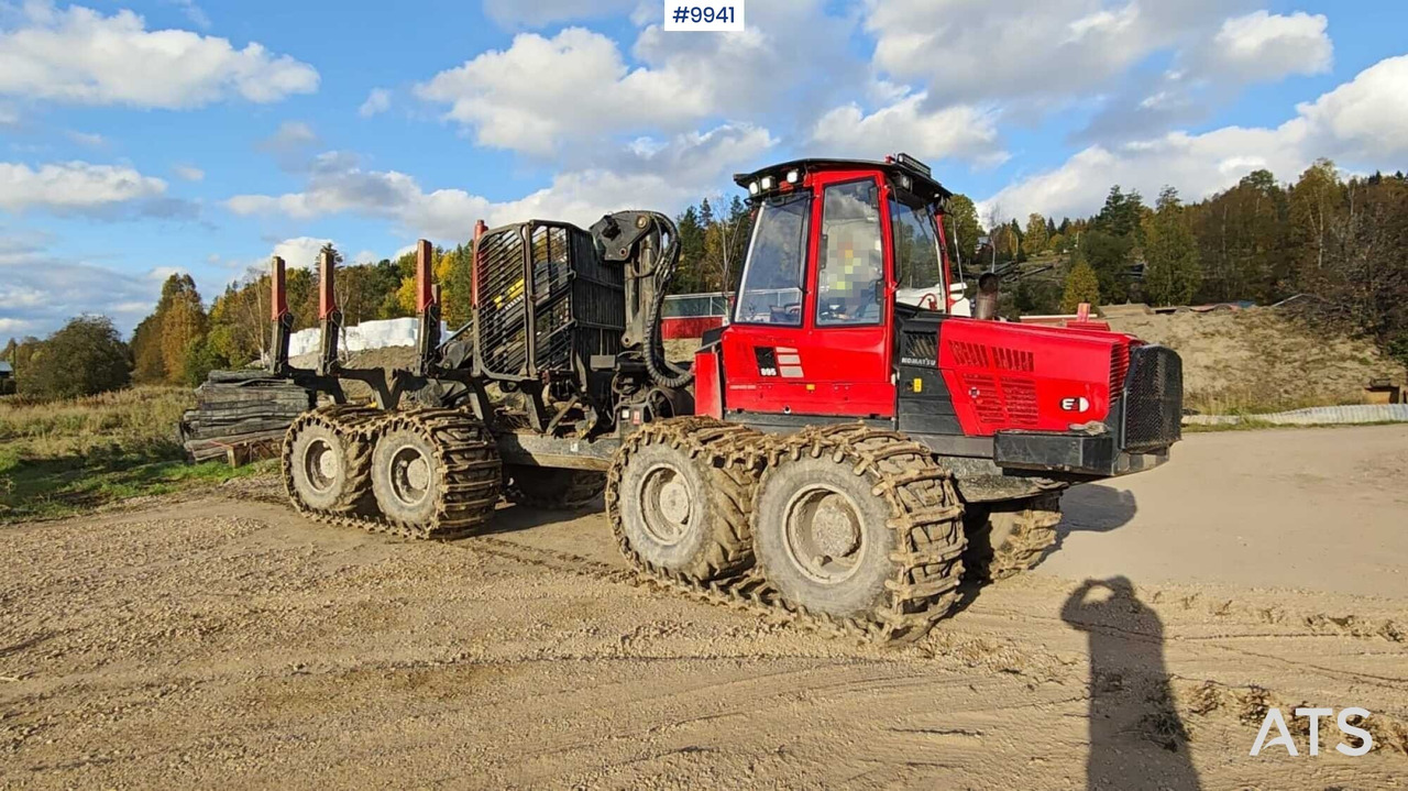 Komatsu 895 Forwarder (VIDEO) - Autocargador: foto 2 Komatsu 895 Forwarder (VIDEO) - Autocargador: foto 2