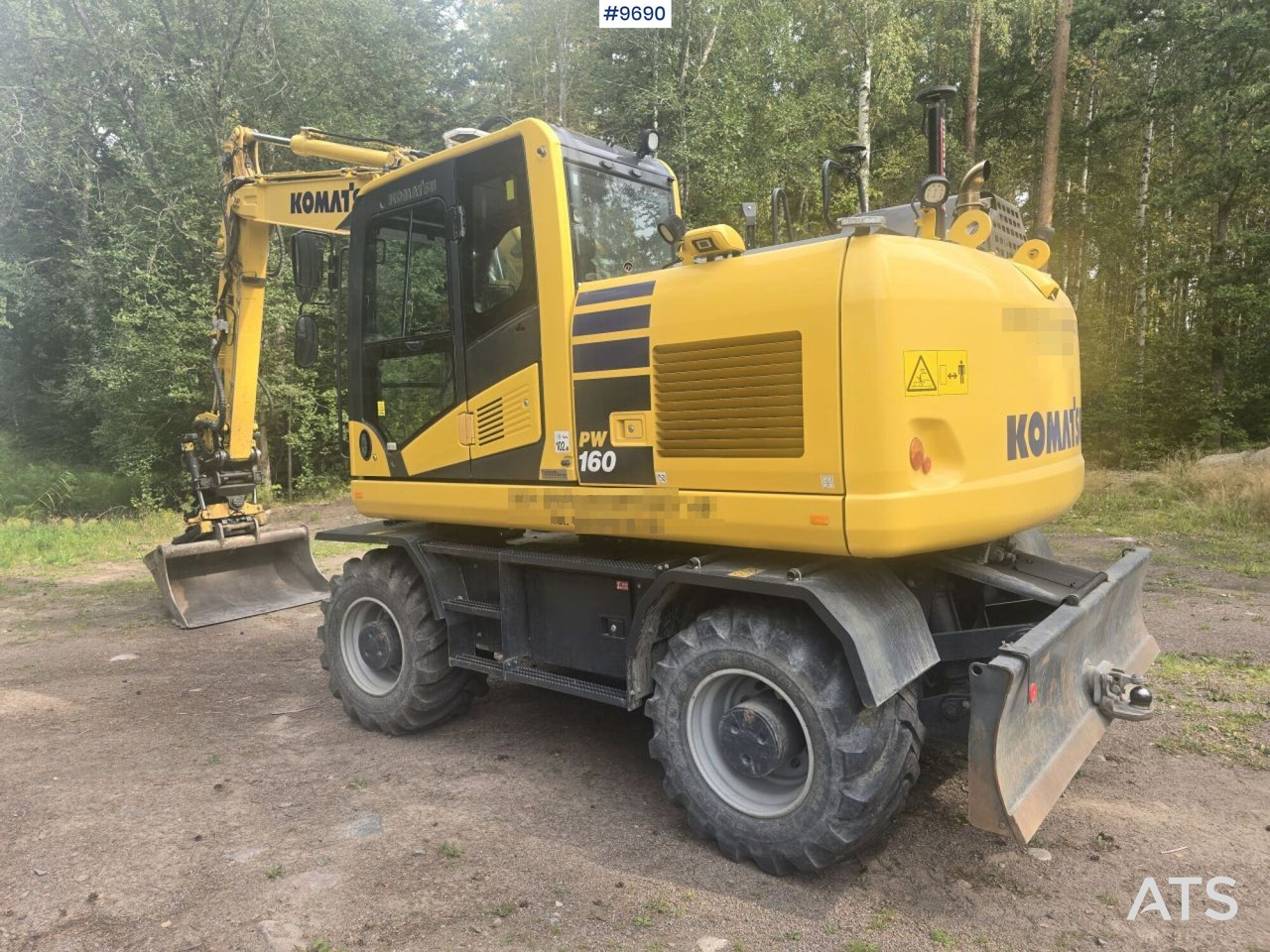 Komatsu PW160-11 with machine control - Excavadora de ruedas: foto 3 Komatsu PW160-11 with machine control - Excavadora de ruedas: foto 3