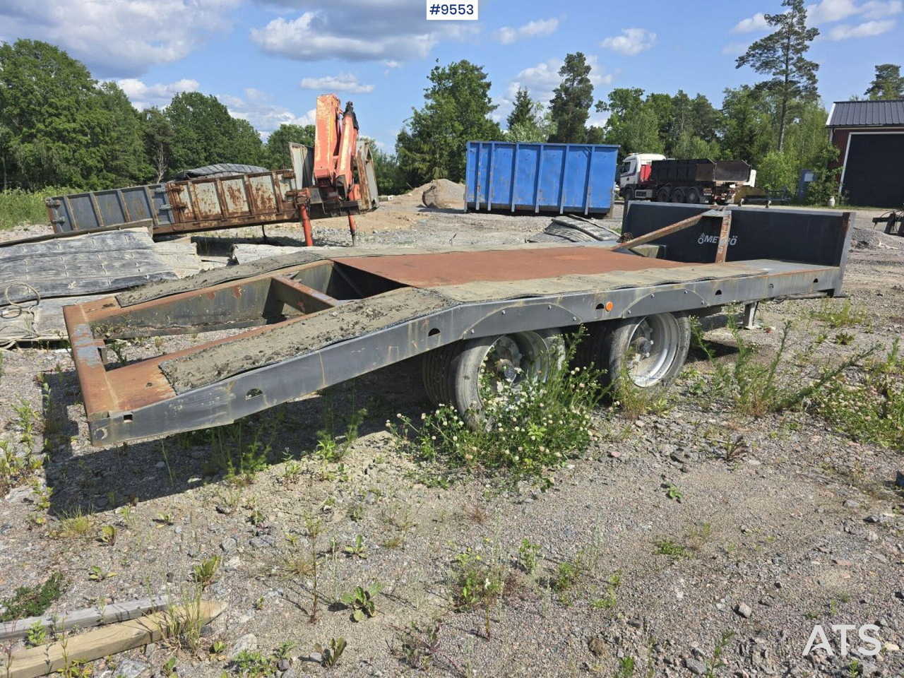 Machine trailer Metsjö - Remolque portavehículos: foto 4 Machine trailer Metsjö - Remolque portavehículos: foto 4