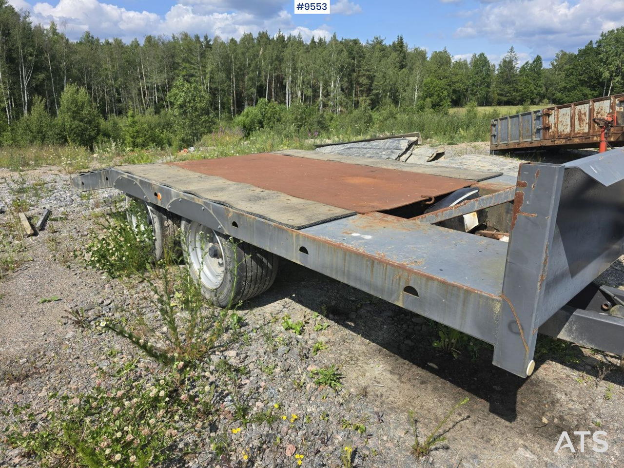 Machine trailer Metsjö - Remolque portavehículos: foto 3 Machine trailer Metsjö - Remolque portavehículos: foto 3