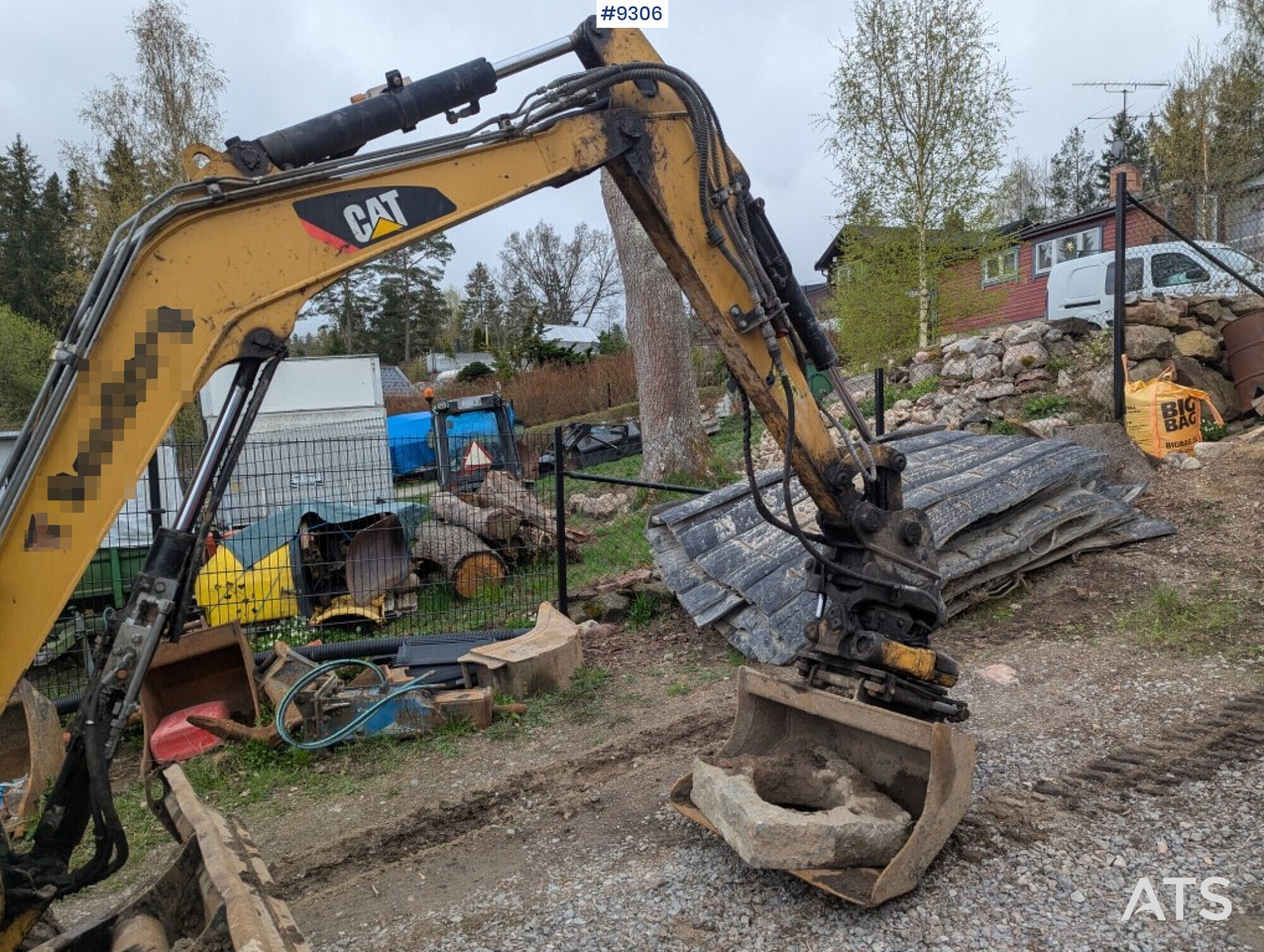 Mini excavator Cat 303.5E CR with tiltrotator and attachments (See Video) - Miniexcavadora: foto 4 Mini excavator Cat 303.5E CR with tiltrotator and attachments (See Video) - Miniexcavadora: foto 4