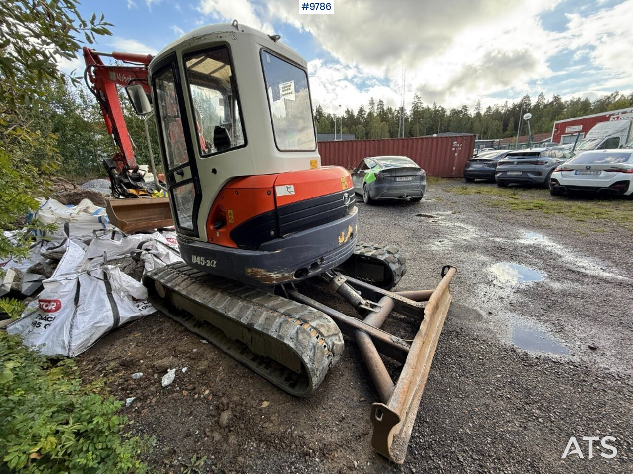 Kubota U45-3a crawler excavator with tiltrotator and buckets - Otros maquinaria: foto 5 Kubota U45-3a crawler excavator with tiltrotator and buckets - Otros maquinaria: foto 5