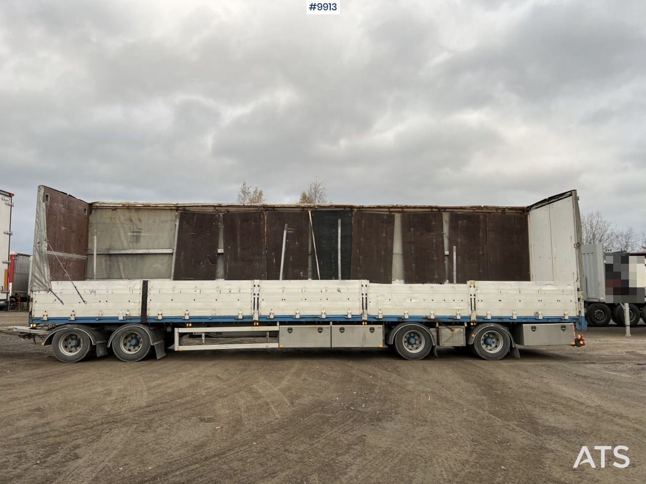 PARATOR SCV 18-20 Truck trailer with folding sides - Remolque caja abierta: foto 2 PARATOR SCV 18-20 Truck trailer with folding sides - Remolque caja abierta: foto 2