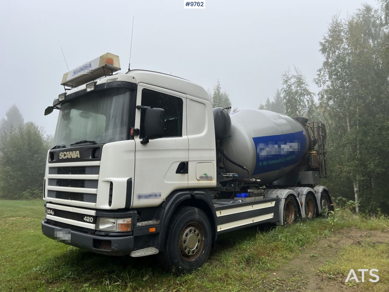 Scania R124 Tridem Concrete Truck - Camión hormigonera: foto 1 Scania R124 Tridem Concrete Truck - Camión hormigonera: foto 1