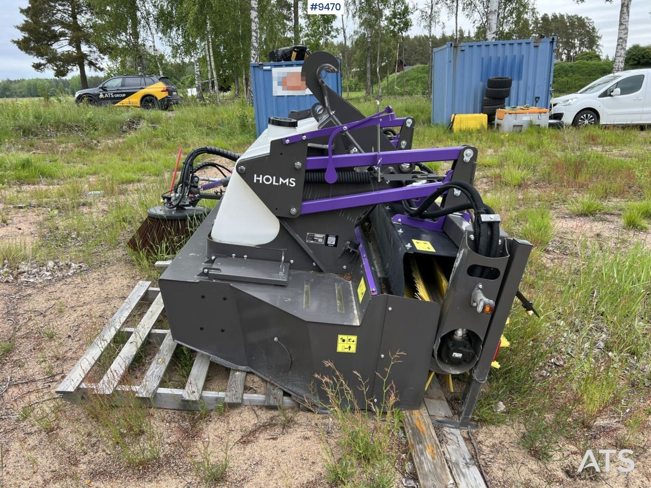 Sweeper HOLMS PH250B - Equipo de construcción: foto 3 Sweeper HOLMS PH250B - Equipo de construcción: foto 3