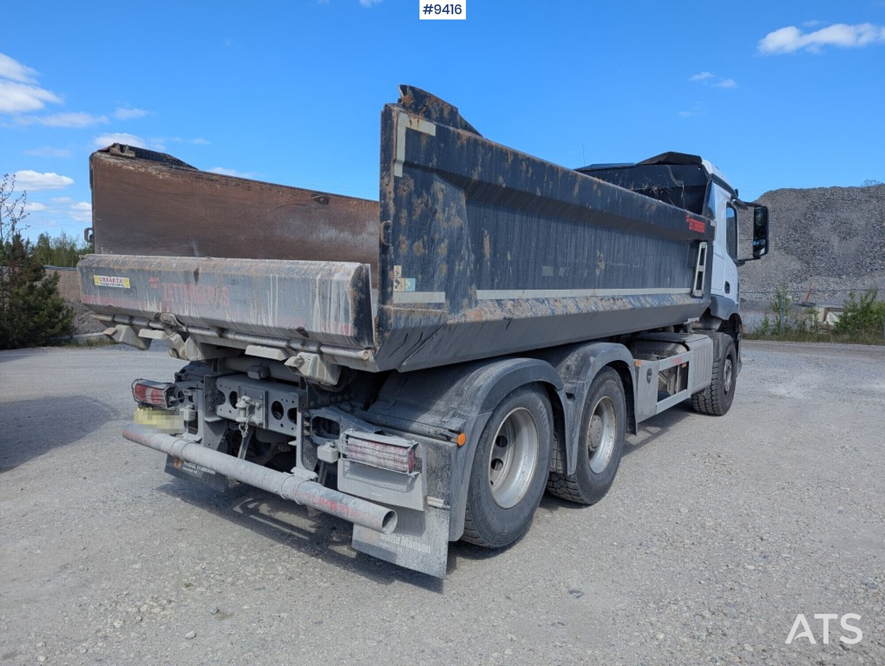 Tipper Truck Mercedes-Benz Arocs 6X2 - Camión volquete: foto 4 Tipper Truck Mercedes-Benz Arocs 6X2 - Camión volquete: foto 4