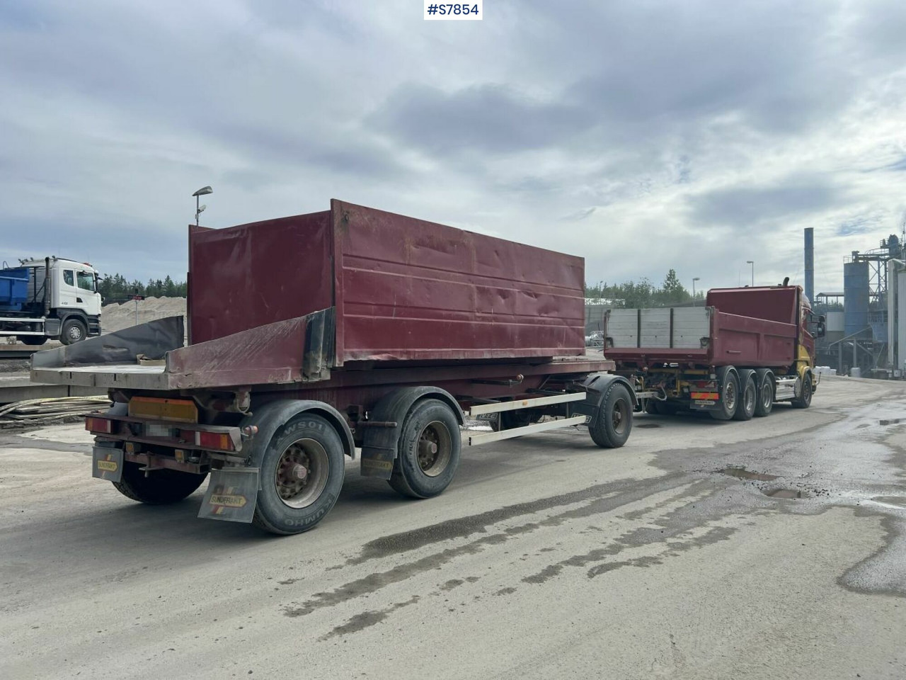 Tipper Truck Scania R500 with side tipper and ORY T 10 Tipper trailer - Camión volquete, Remolque volquete: foto 4 Tipper Truck Scania R500 with side tipper and ORY T 10 Tipper trailer - Camión volquete, Remolque volquete: foto 4