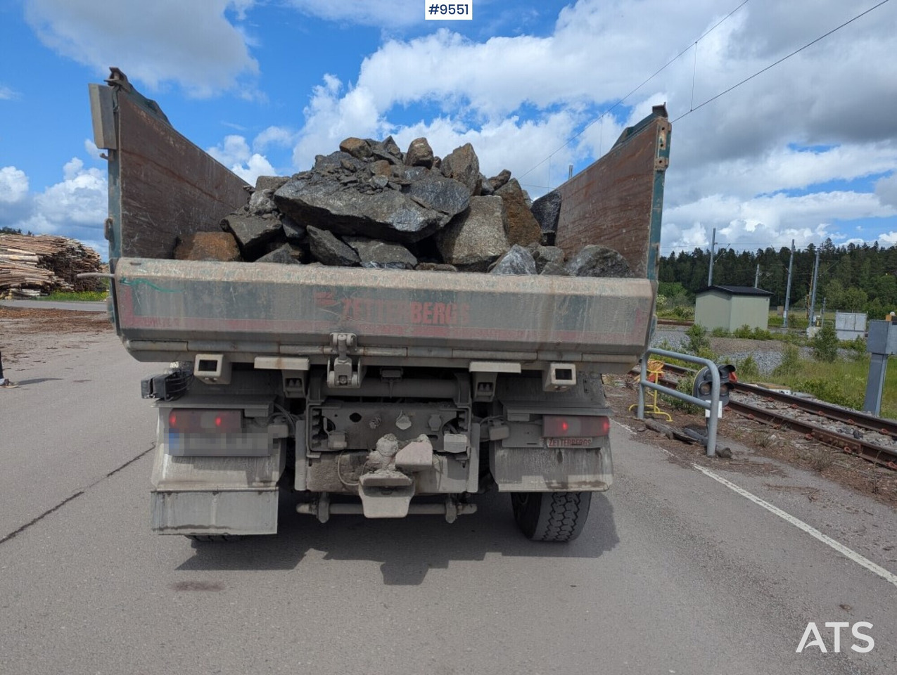 Camión volquete Tipper truck Mercedes Benz Arocs 3253 with Zetterberg flatbed: foto 7 Camión volquete Tipper truck Mercedes Benz Arocs 3253 with Zetterberg flatbed: foto 7