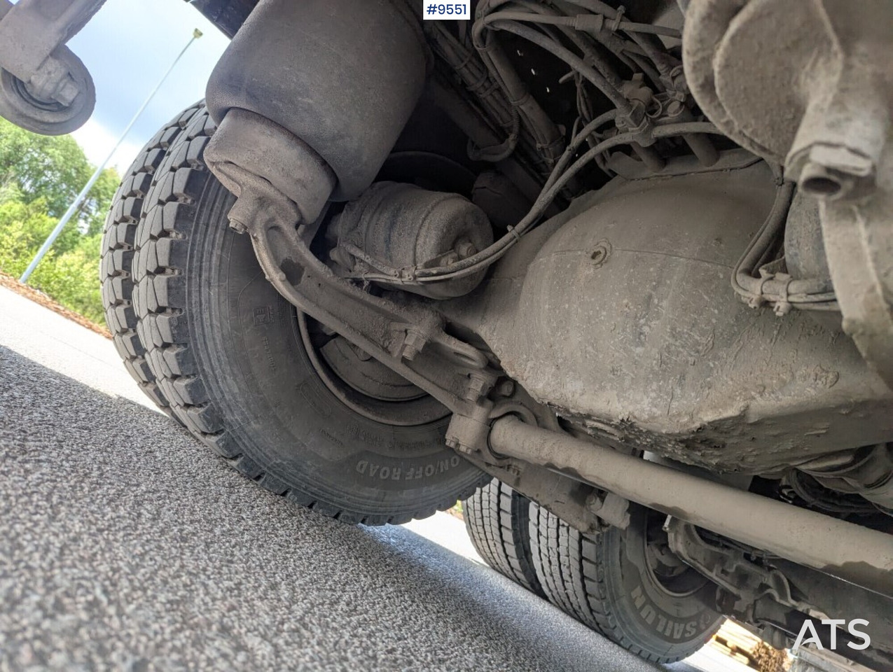 Camión volquete Tipper truck Mercedes Benz Arocs 3253 with Zetterberg flatbed: foto 16 Camión volquete Tipper truck Mercedes Benz Arocs 3253 with Zetterberg flatbed: foto 16