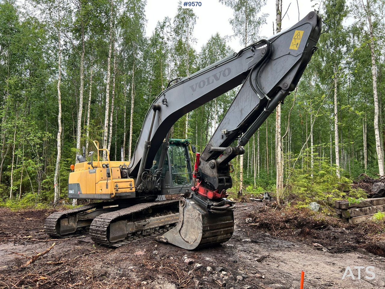 Volvo EC 250 DL grävsystem, rotor och planerskopa - Excavadora de cadenas: foto 2 Volvo EC 250 DL grävsystem, rotor och planerskopa - Excavadora de cadenas: foto 2