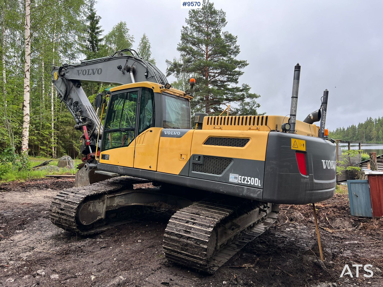 Volvo EC 250 DL grävsystem, rotor och planerskopa - Excavadora de cadenas: foto 4 Volvo EC 250 DL grävsystem, rotor och planerskopa - Excavadora de cadenas: foto 4