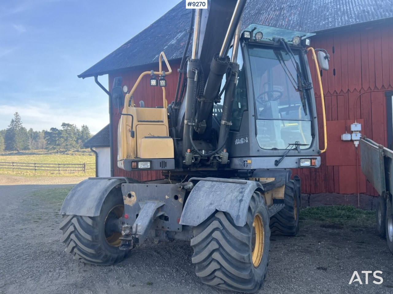 Volvo EW 160 C wheeled excavator (VIDEO) - Excavadora de ruedas: foto 3 Volvo EW 160 C wheeled excavator (VIDEO) - Excavadora de ruedas: foto 3