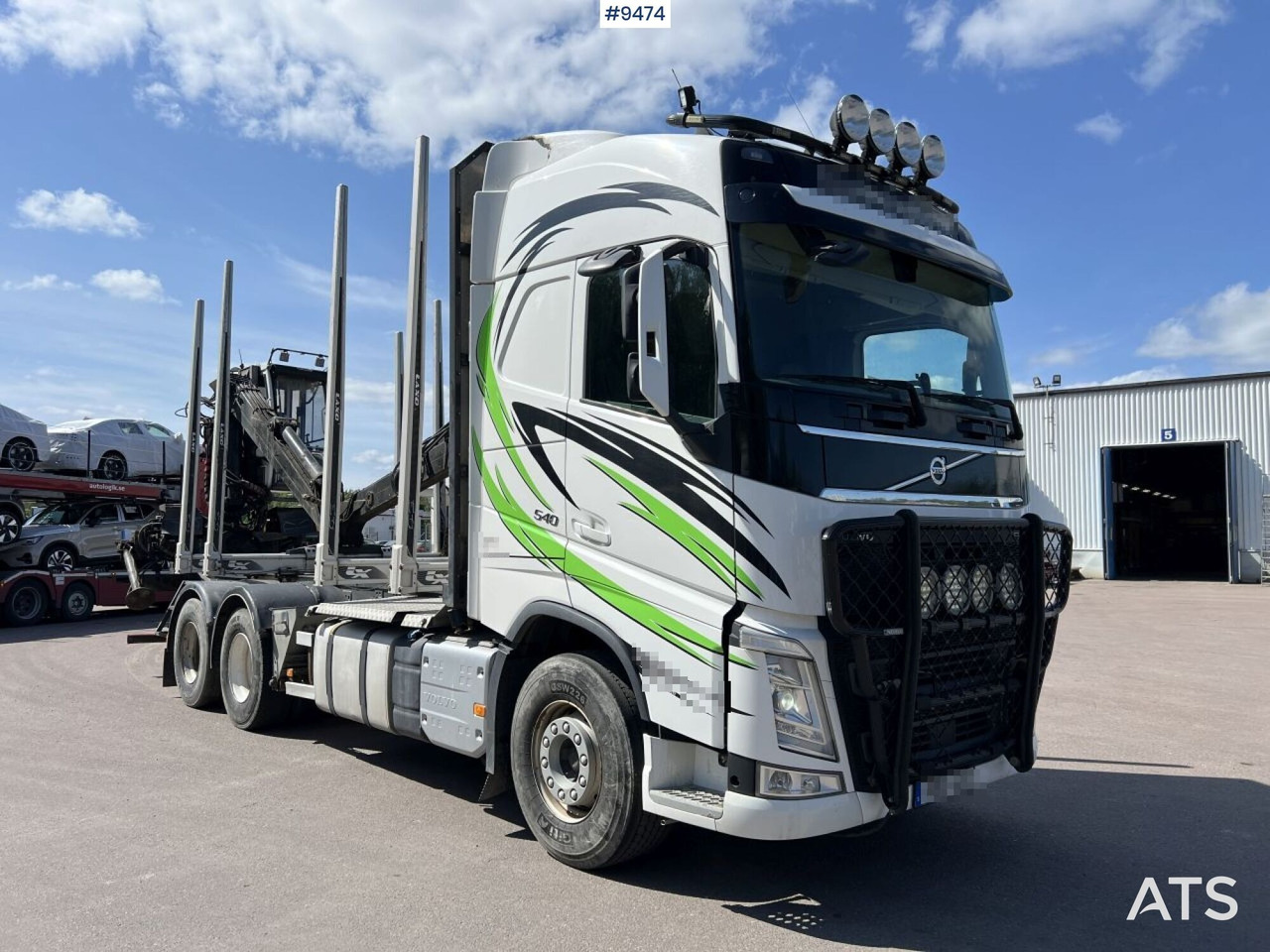 Volvo FH13 Logging truck with Loglift 105S crane - Camión forestal, Camión grúa: foto 1 Volvo FH13 Logging truck with Loglift 105S crane - Camión forestal, Camión grúa: foto 1