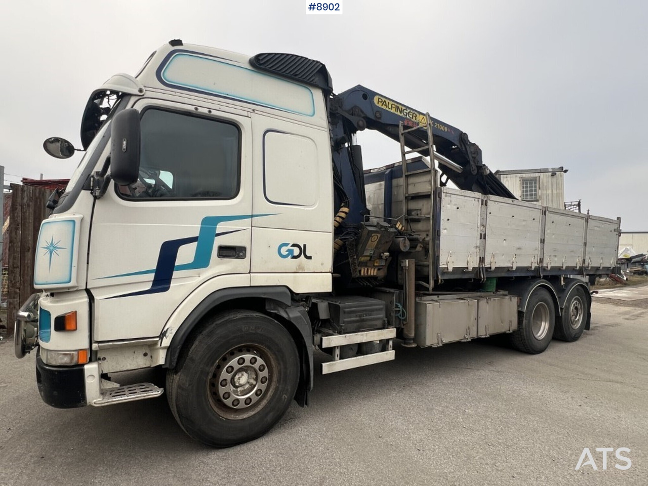 Volvo FM7 6*2 crane truck (VIDEO) - Camión grúa: foto 1 Volvo FM7 6*2 crane truck (VIDEO) - Camión grúa: foto 1