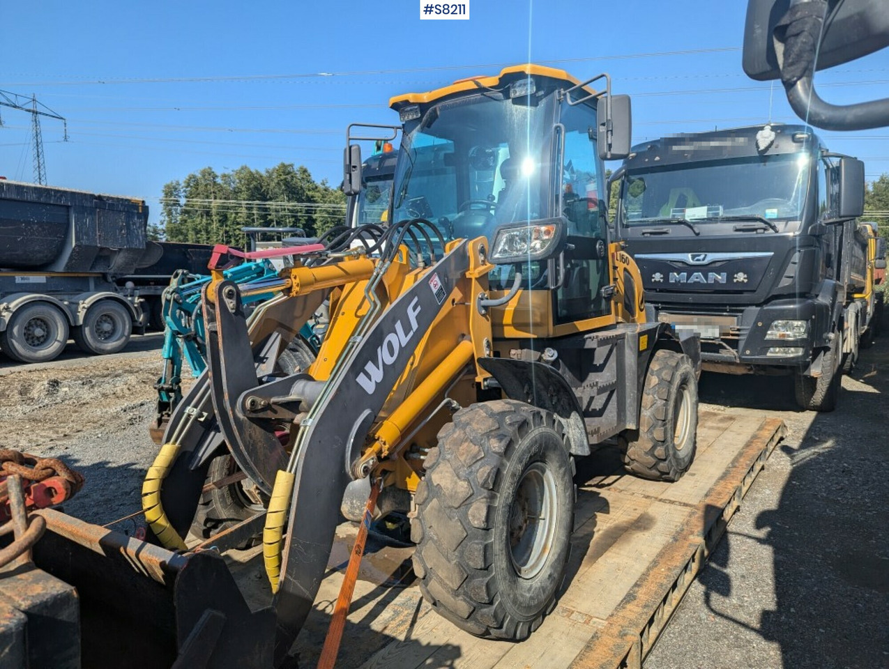 Wheel Loader Wolf WL160 with Bucket - Cargadora de ruedas: foto 1 Wheel Loader Wolf WL160 with Bucket - Cargadora de ruedas: foto 1