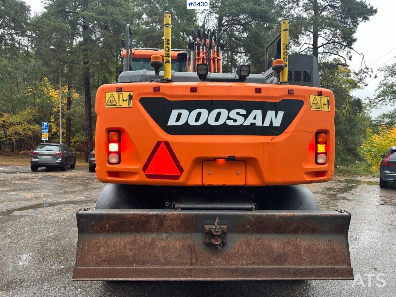 Wheeled Excavator Doosan DX170W (See video) - Excavadora de ruedas: foto 4 Wheeled Excavator Doosan DX170W (See video) - Excavadora de ruedas: foto 4