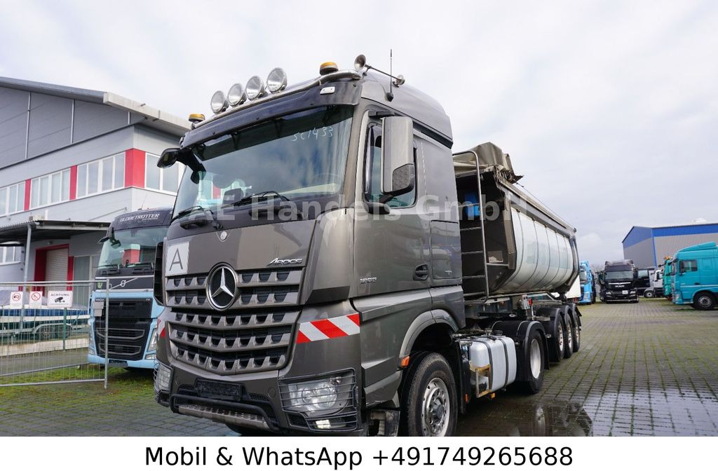 Mercedes-Benz Arocs 1853 L BL 4x4 HAD*Retarder/Hydr./LDW/Alcoa - Cabeza tractora: foto 1 Mercedes-Benz Arocs 1853 L BL 4x4 HAD*Retarder/Hydr./LDW/Alcoa - Cabeza tractora: foto 1