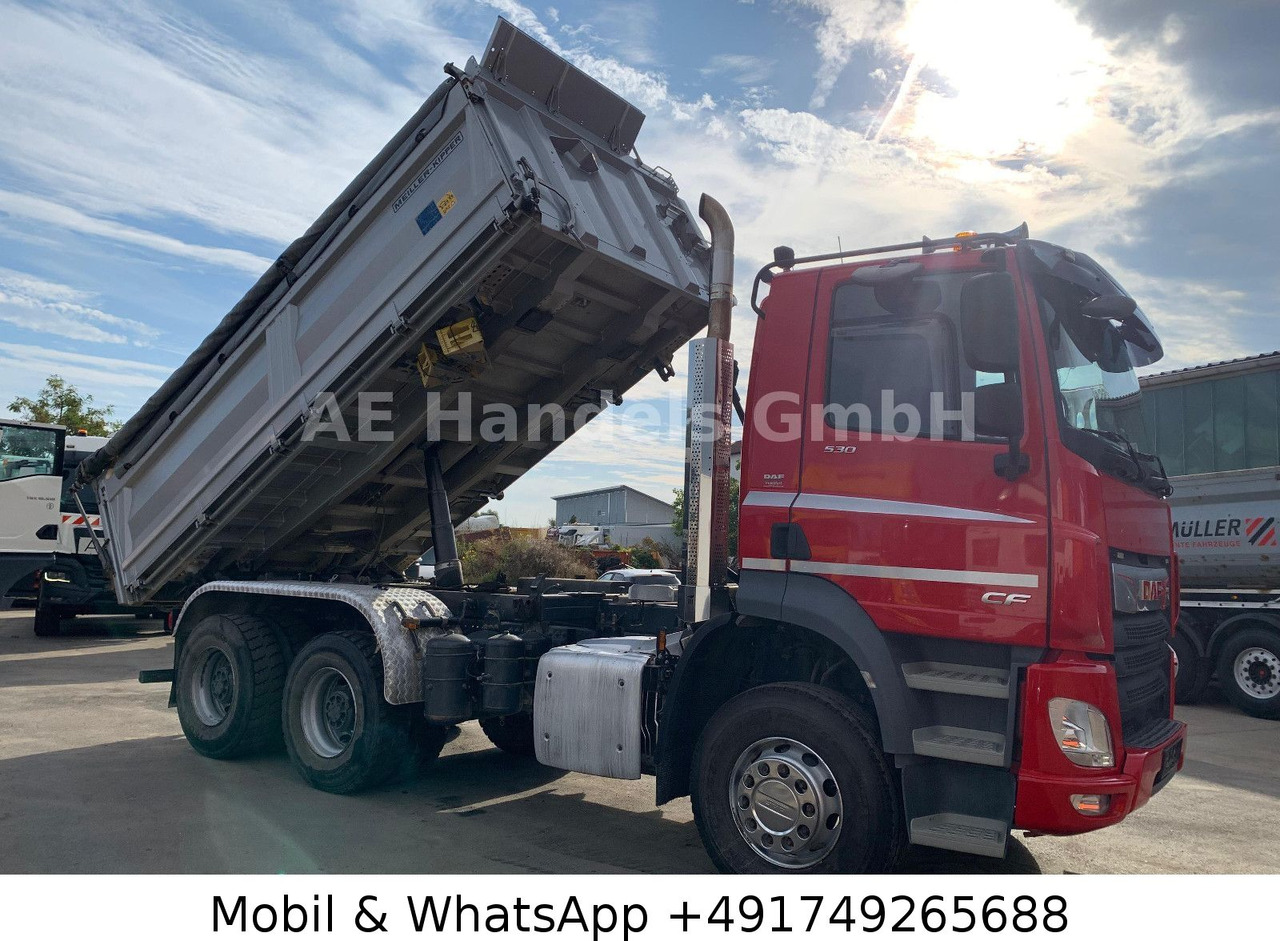 DAF CF 530 6x4 Meiller *Bobmatik/12m³/Standklima/AHK - Camión volquete: foto 3 DAF CF 530 6x4 Meiller *Bobmatik/12m³/Standklima/AHK - Camión volquete: foto 3