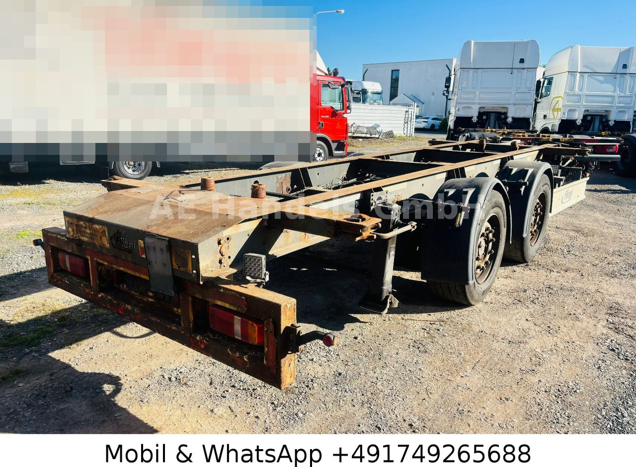 Fliegl TWP 180 Tandem BDF Tiefgekoppelt *Scheibenbremse - Remolque portacontenedore/ Intercambiable: foto 5 Fliegl TWP 180 Tandem BDF Tiefgekoppelt *Scheibenbremse - Remolque portacontenedore/ Intercambiable: foto 5