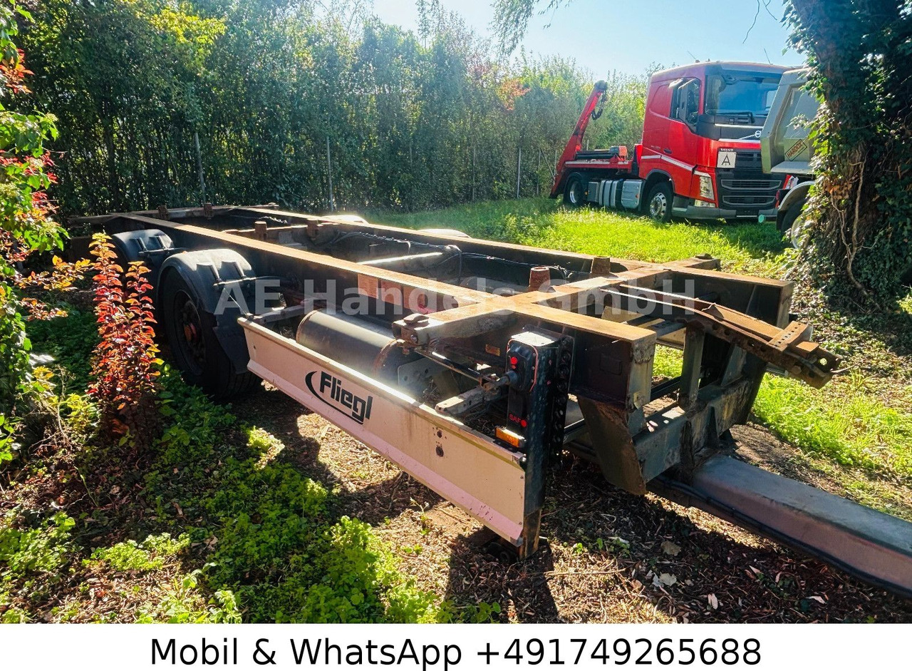 Fliegl TWP 180 Tandem Tiefgekoppelt *BWP/Scheibenbremse - Remolque portacontenedore/ Intercambiable: foto 1 Fliegl TWP 180 Tandem Tiefgekoppelt *BWP/Scheibenbremse - Remolque portacontenedore/ Intercambiable: foto 1
