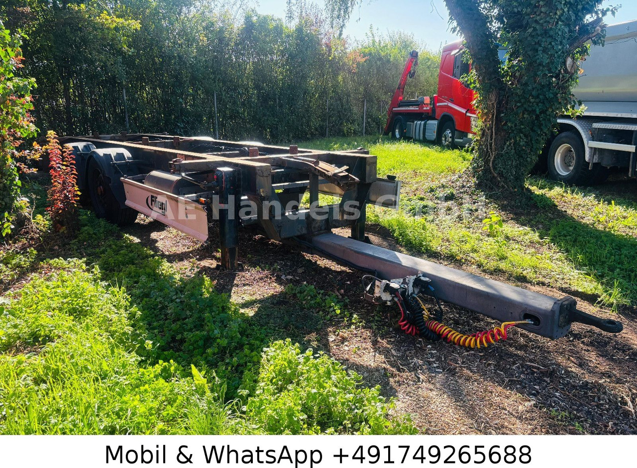 Fliegl TWP 180 Tandem Tiefgekoppelt *BWP/Scheibenbremse - Remolque chasis: foto 2 Fliegl TWP 180 Tandem Tiefgekoppelt *BWP/Scheibenbremse - Remolque chasis: foto 2