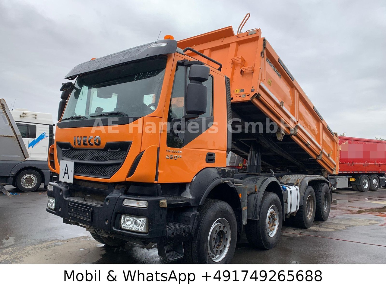 Iveco Trakker 450 E6 BB 8x4 Meiler *13m³/Bordmatik/AP - Camión volquete: foto 2 Iveco Trakker 450 E6 BB 8x4 Meiler *13m³/Bordmatik/AP - Camión volquete: foto 2