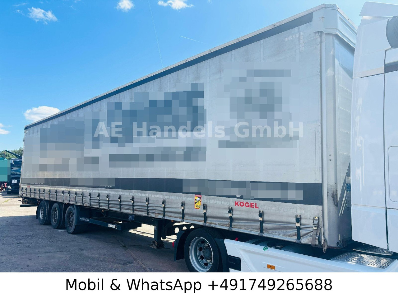 Kögel S24-1 MEGA *Edscha/Tautliner/Lift/Wabco - Semirremolque lona: foto 1 Kögel S24-1 MEGA *Edscha/Tautliner/Lift/Wabco - Semirremolque lona: foto 1