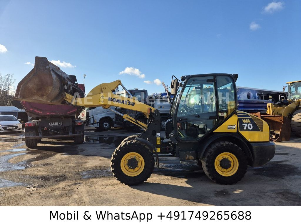 Cargadora de ruedas Komatsu WA70-7 *Schaufel-1,5m³/Gabel/Schnellwechsler: foto 8 Cargadora de ruedas Komatsu WA70-7 *Schaufel-1,5m³/Gabel/Schnellwechsler: foto 8