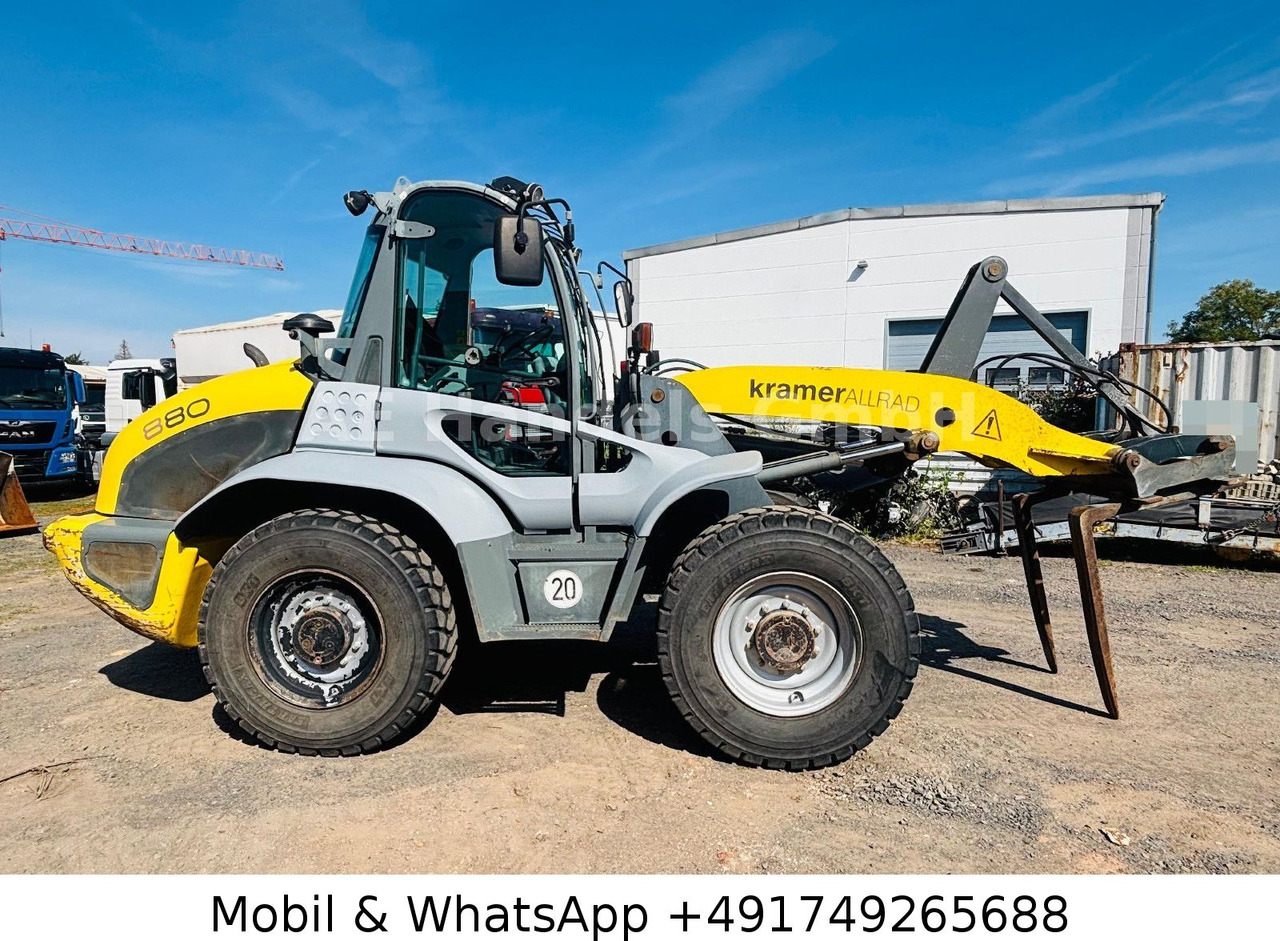 Kramer 880 Allrad *Schnellwechsler/2xSchaufel/1xGabel - Cargadora de ruedas: foto 3 Kramer 880 Allrad *Schnellwechsler/2xSchaufel/1xGabel - Cargadora de ruedas: foto 3