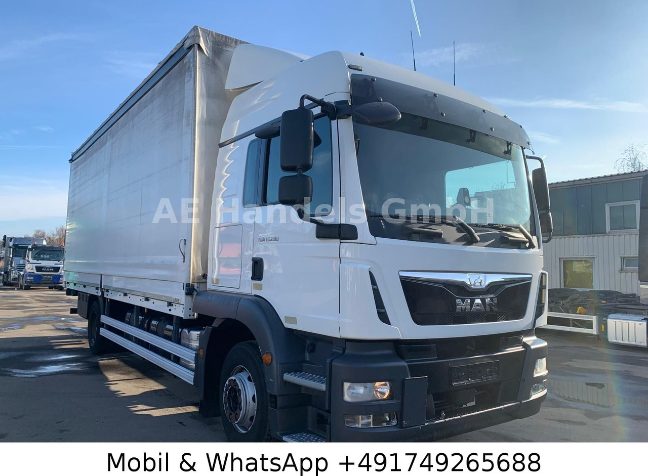 Camión lona MAN TGM 15.290 LX LL 4x2*LBW/Edscha/Tautliner/2xTank: foto 6