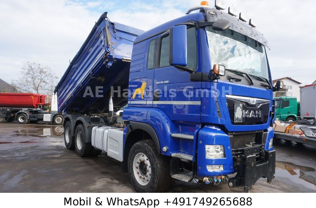 MAN TGS 26.480 XLX BB 6x4*Pritarder/Manual/Bordmatik - Camión volquete: foto 4 MAN TGS 26.480 XLX BB 6x4*Pritarder/Manual/Bordmatik - Camión volquete: foto 4