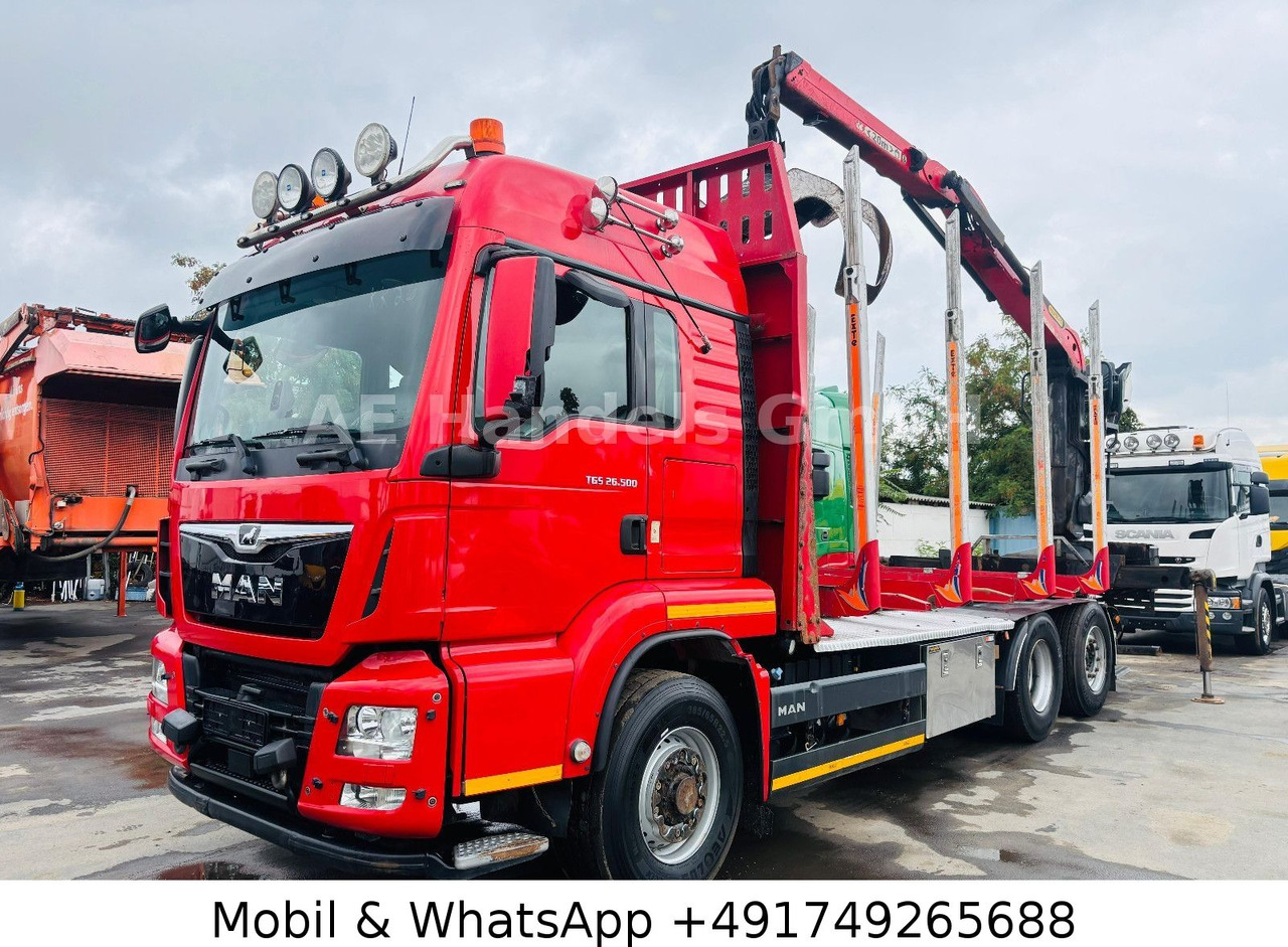 Camión forestal, Camión grúa MAN TGS 26.500 HydroDrive BL Palfinger-M12Z*Retarder: foto 7 Camión forestal, Camión grúa MAN TGS 26.500 HydroDrive BL Palfinger-M12Z*Retarder: foto 7